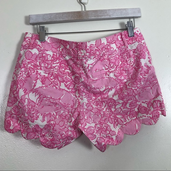 Lilly Pulitzer Floral Buttercup Shorts - Picture 4 of 6